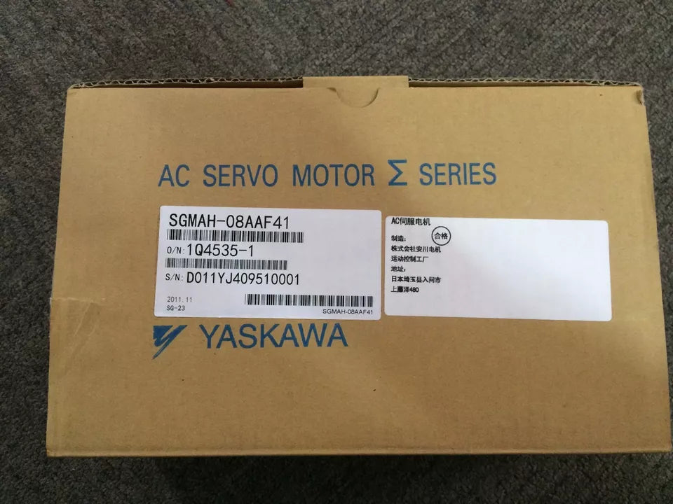 Yaskawa SGMAH-08AAF41 Servo Motor 1PC - YASKAWA