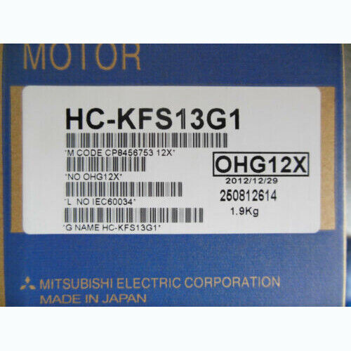 new One Mitsubishi HC-KFS13G1 HCKFS13G1 Servo Motor ping - MITSUBISHI