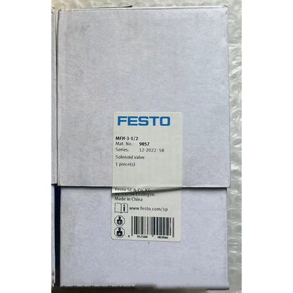 Festo MFH31/2 Solenoid Valve MFH-3-1/2 9857 - FESTO