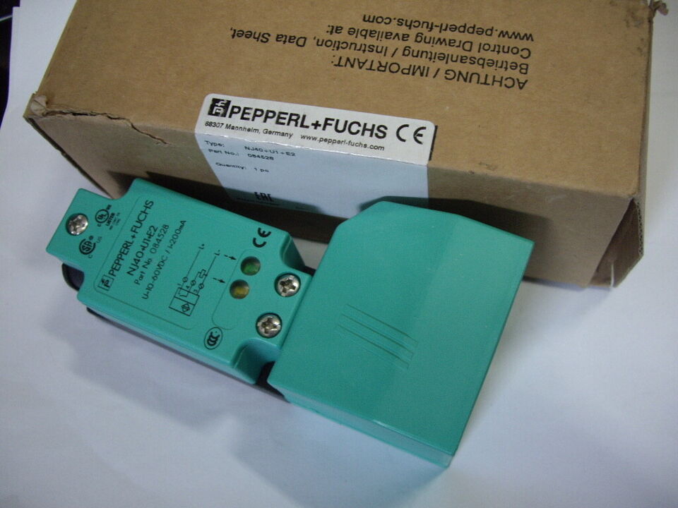 Pepperl+Fuchs NJ40+U1+E2 Proximity Switch ping - Close proximity sensor for industrial applications - PEPPERL+FUCHS