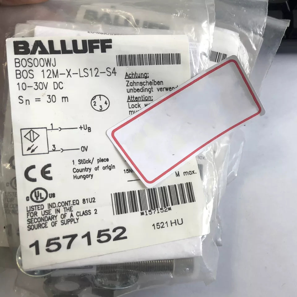 new 1PC BALLUFF BOS 12M-X-LS12-S4 Proximity Switch BOS12MXLS12S4 - BALLUFF