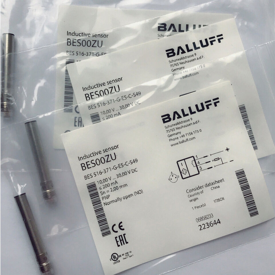 1PC BALLUFF BES 516-371-G-E5-C-S49 Proximity Switch Sensor - BALLOFF