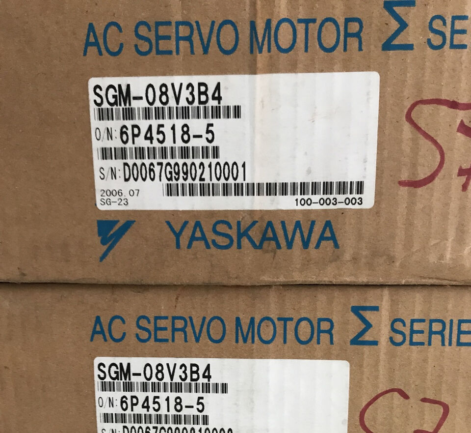 new One Yaskawa SGM-08V3B4 SGM08V3B4 Servo Motor In Box ping - YASKAWA