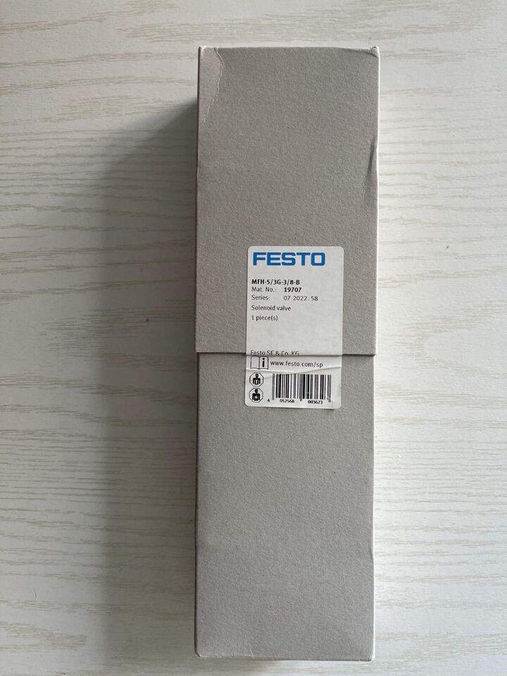 new 1PC Festo MFH-5/3G-3/8-B 19707 Solenoid Valve ping - FESTO