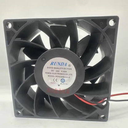 new 1 PCS fan 24V 0.80A 9CM 2wire RD9238B24H-S - PLCCOMPONENT