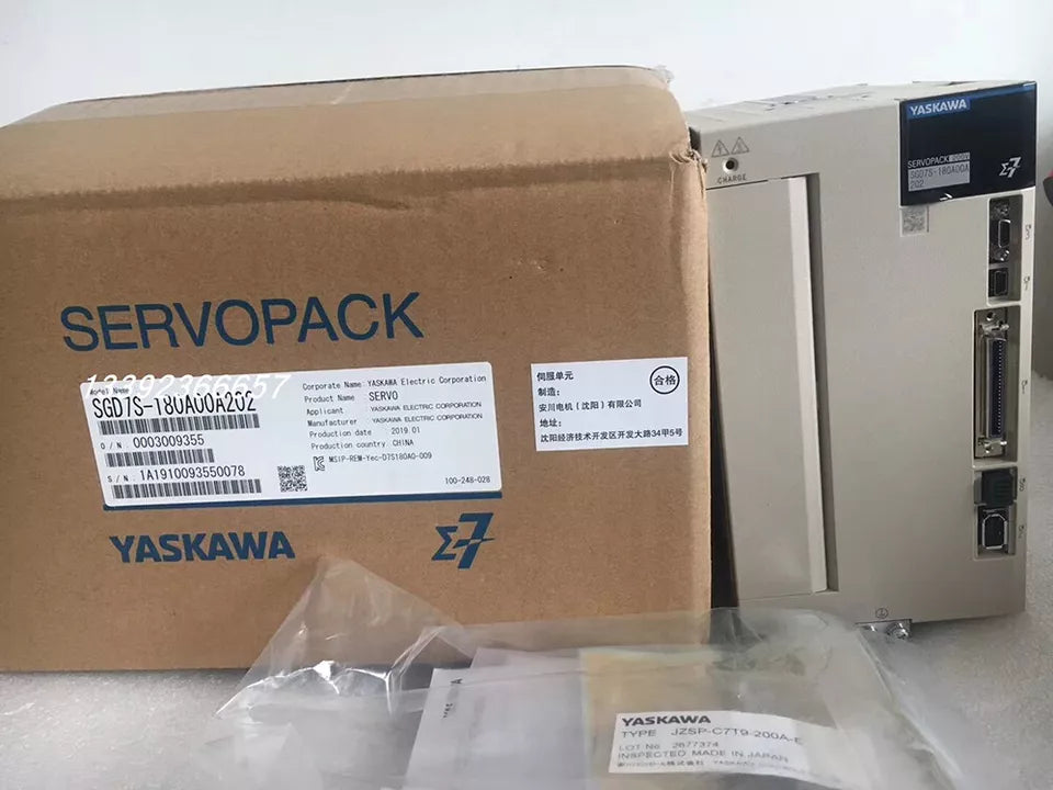 new 1PC Yaskawa SGD7S-180A00B202 Servo Driver SGD7S180A00B202 ping - YASKAWA