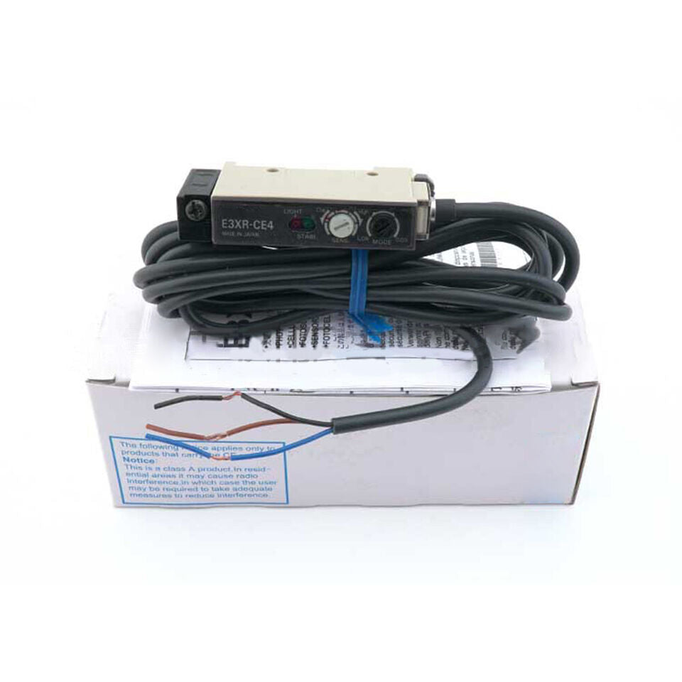 new Omron E3XR-CE4 Fiber Optic Sensor One E3XRCE4 - OMRON