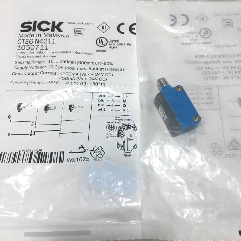 new 1PC Sick GTE6-N4211 Photoelectric Switch Sensor GTE6N4211 - SICK