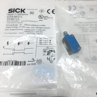 new 1PC Sick GTE6-N4211 Photoelectric Switch Sensor GTE6N4211 - SICK