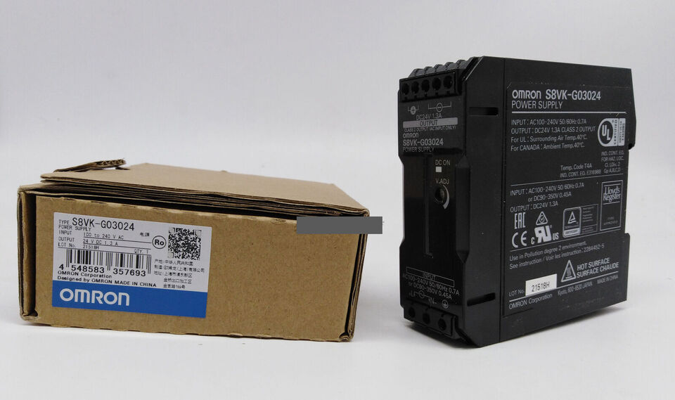 new Omron S8VK-G03024 Switching Power Supply One S8VKG03024 - OMRON