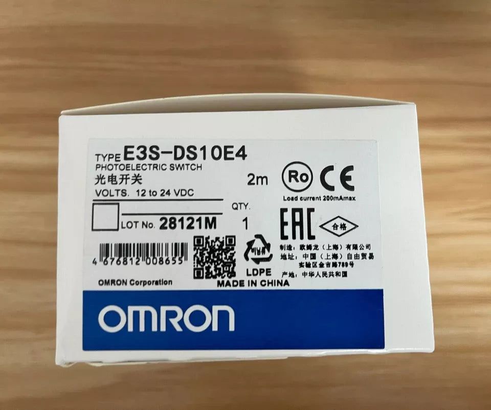 new Omron E3S-DS10E4 Photoelectric Switch One E3SDS10E4 - OMRON