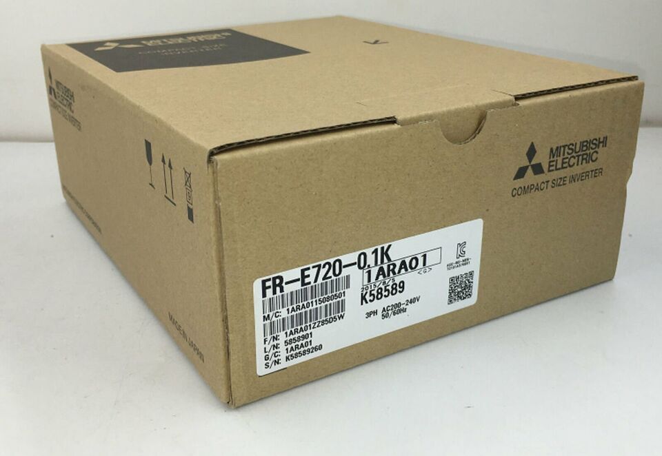 new 1PC Mitsubishi FR-E720-0.1K Inverter FR-E720-0.1K ping - MITSUBISHI