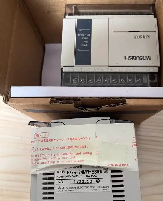 new Mitsubishi FX1N-24MR-ES/UL Programmable Controller One FX1N24MRES/UL - MITSUBISHI
