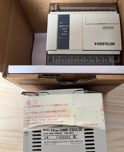 new Mitsubishi FX1N-24MR-ES/UL Programmable Controller One FX1N24MRES/UL - MITSUBISHI