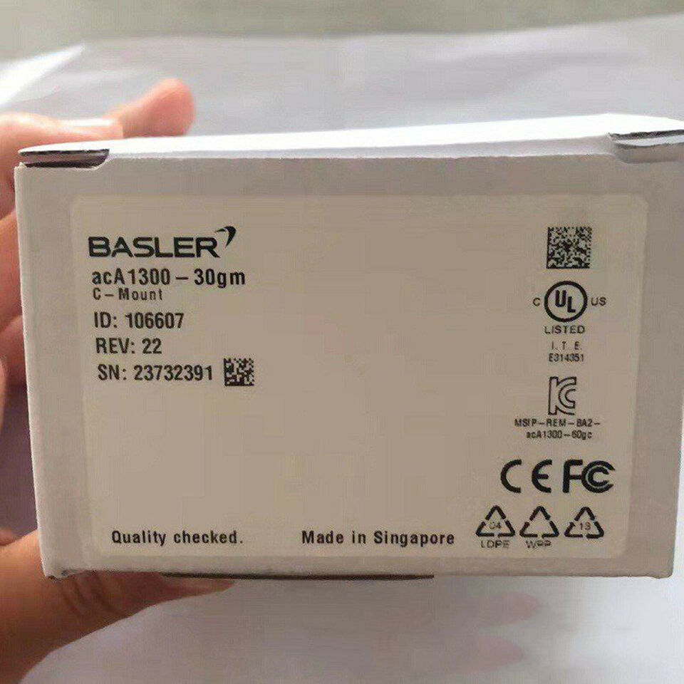 new 1PC Basler ACA1300-30GM Industrial Camera ACA130030GM ping - BASLER