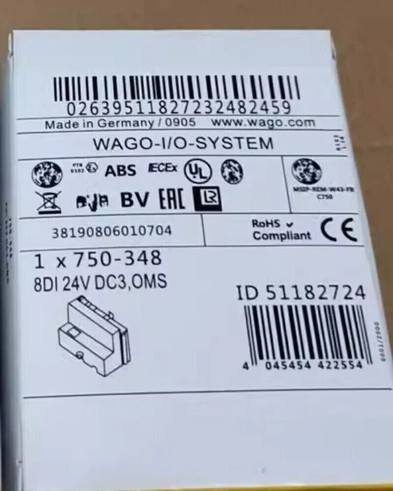 new 1PC Wago 750-348 PLC Module 750348 ping - WAGO