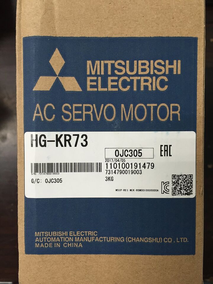 new 1PC Mitsubishi HG-MR73 AC Servo Motor HGMR73 In Box ping - MITSUBISHI