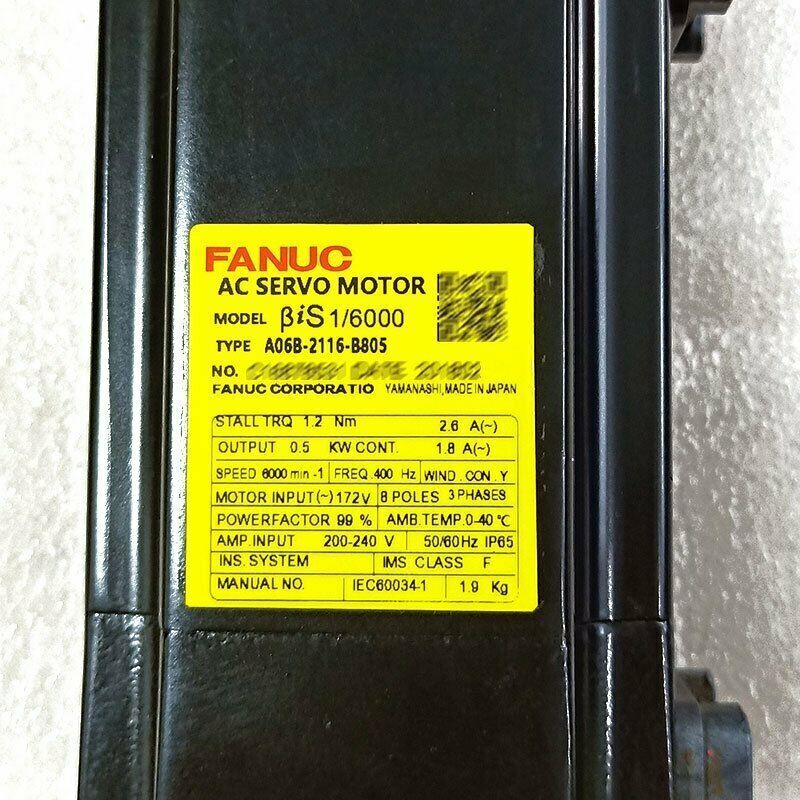 new 1PC FANUC A06B-2116-B805 Servo Motor In Box ping A06B2116B805 - FANUC