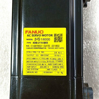 new 1PC FANUC A06B-2116-B805 Servo Motor In Box ping A06B2116B805 - FANUC