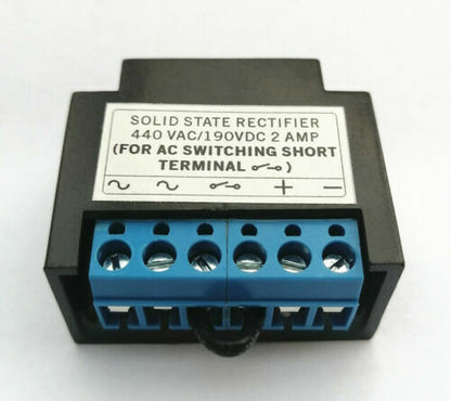 new motor brake rectifier half wave rectifier motor power module 440VAC/190VDC 2AMP - KOEED