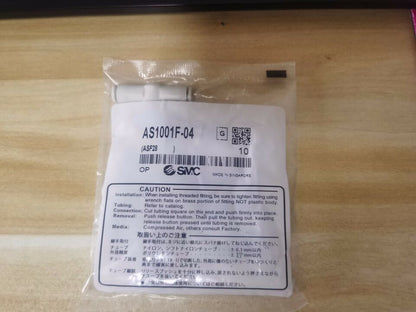 new 1Bag/10pcs SMC AS1001F-04 Control Valve AS1001F04 - SMC