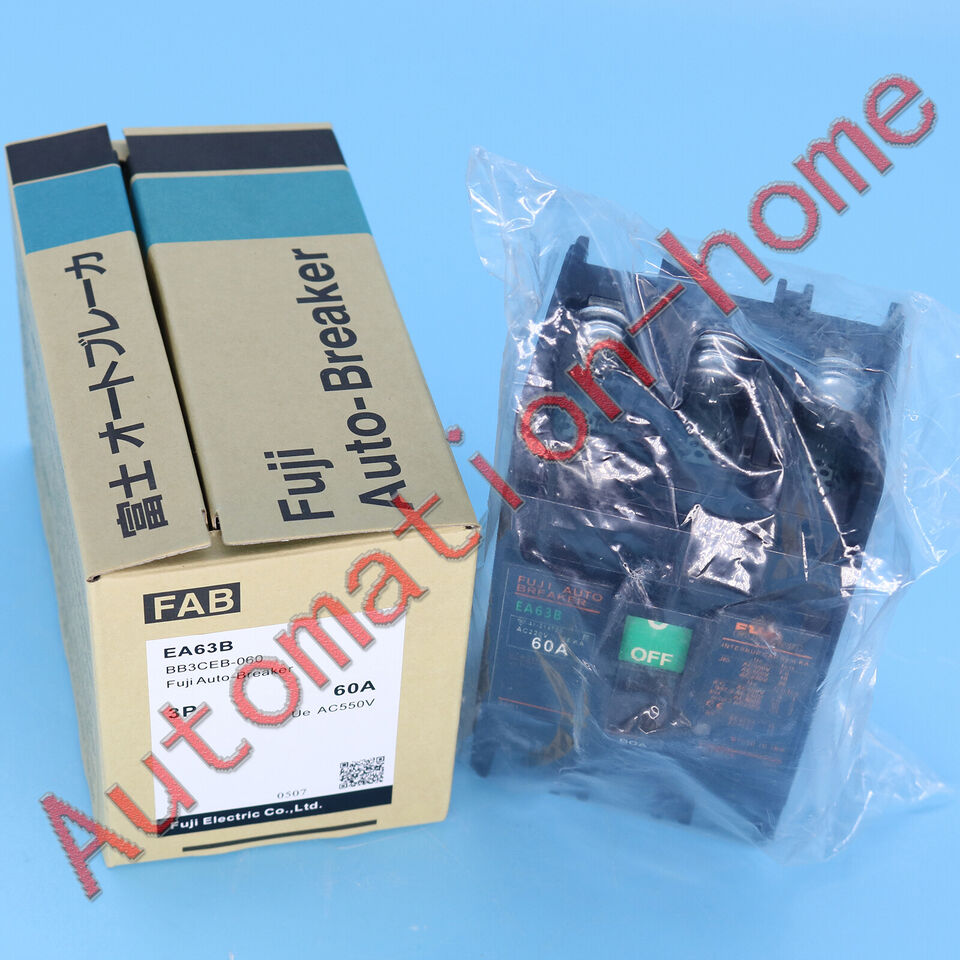 1PCS FUJI ELECTRIC EA63B 60A Circuit Breaker - FUJI ELECTRIC