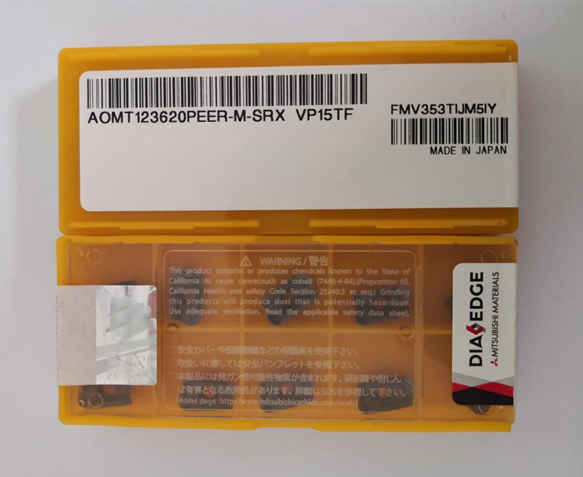 new 10pcs/box Mitsubishi AOMT123620PEER-M VP15TF Carbide Inserts - MITSUBISHI