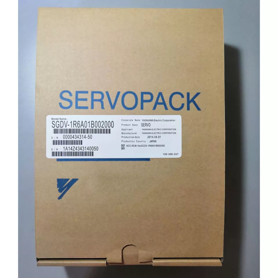 Yaskawa SGDV-1R6A01B002000 Servo Driver 1PC - YASKAWA