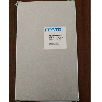 new 1PC Festo CPE18-M2H-5L-1/4 163762 Solenoid Valve ping - FESTO