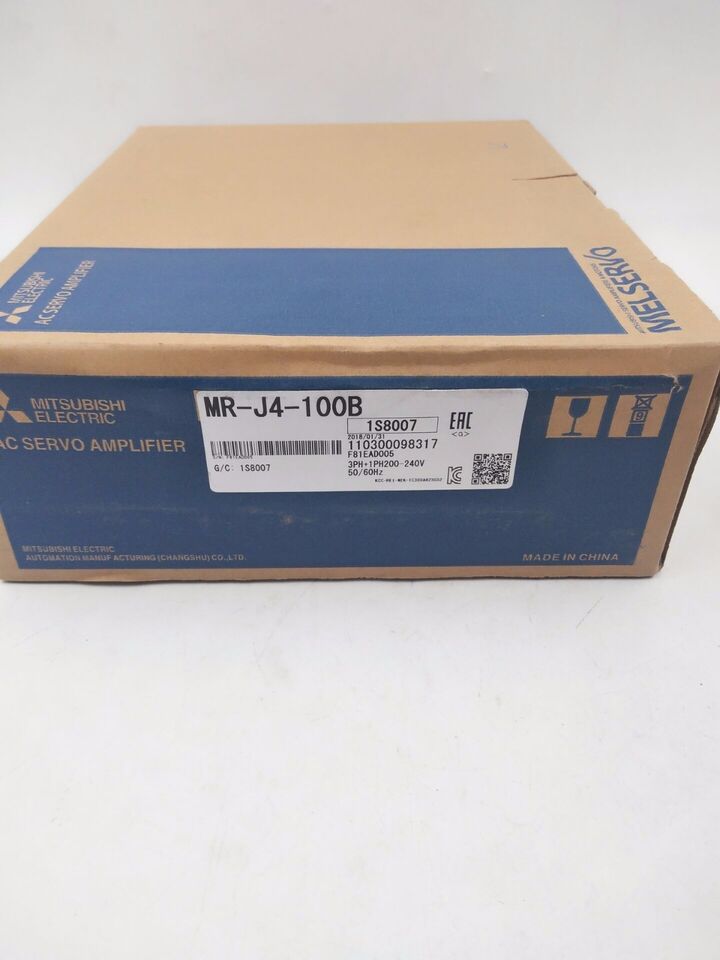 new 1PC Mitsubishi MR-J4-100B Servo Drive MRJ4100B In Box ping - MITSUBISHI