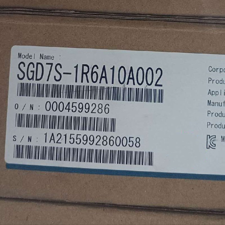 new 1PC Yaskawa SGD7S-1R6A10A002 Servo Drive In Box ping