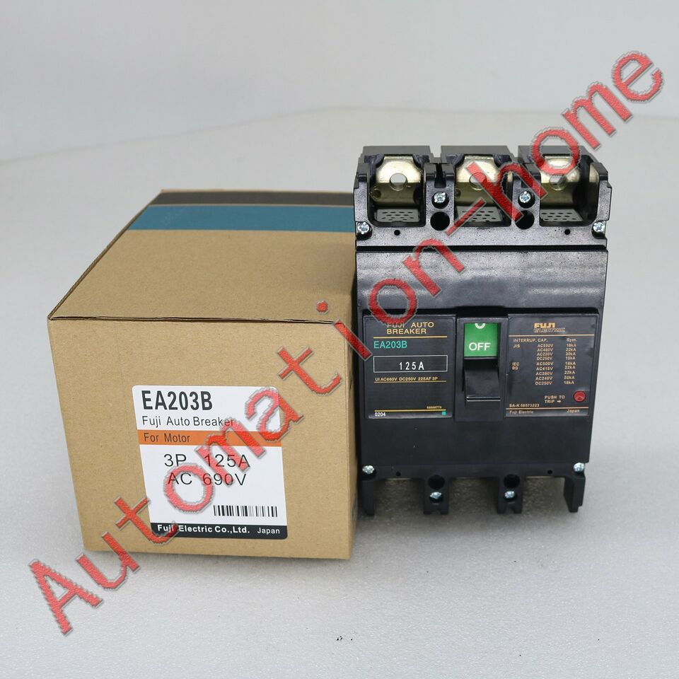 1PC FUJI Air Switch Breaker EA203B 3P 125A - FUJI