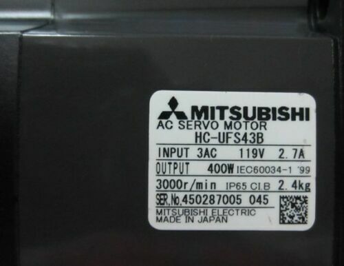 new MITSUBISHI HC-UFS43B SERVO MOTOR HCUFS43B PING - MITSUBISHI