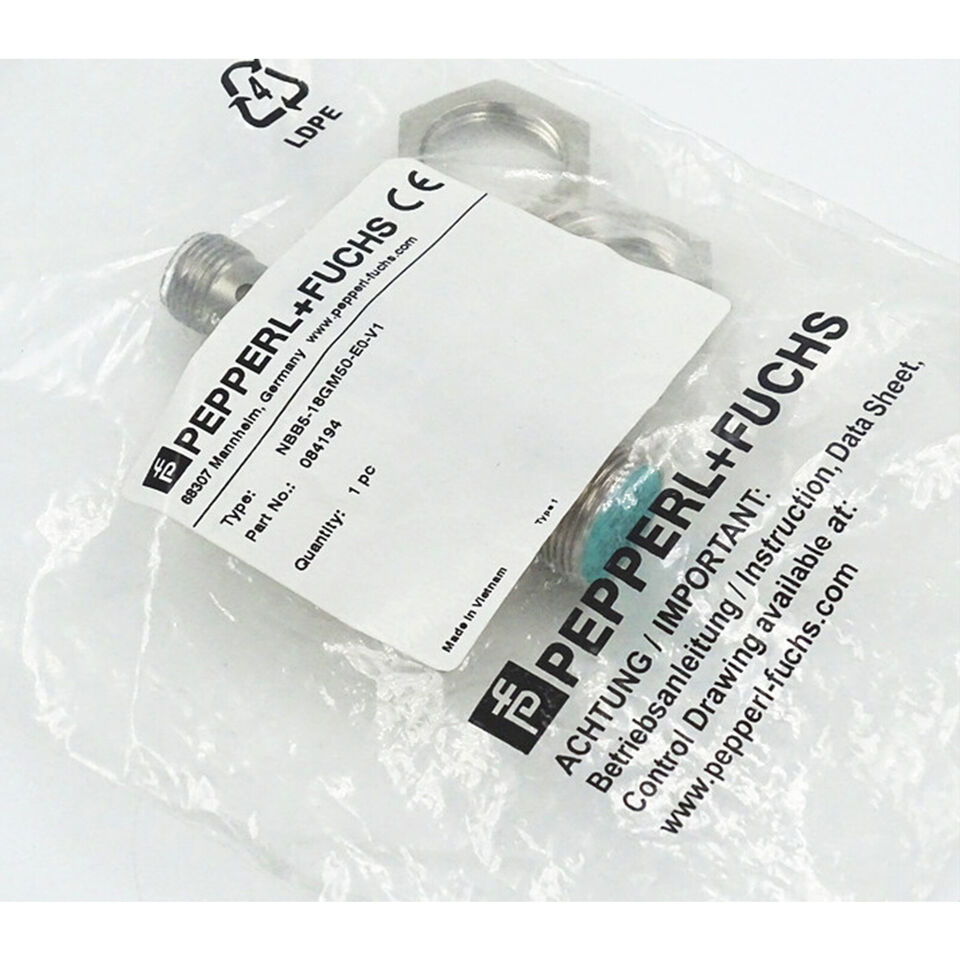 New One P+F NBB5-18GM50-E0-V1 Proximity Switch Sensor Ping - ONE