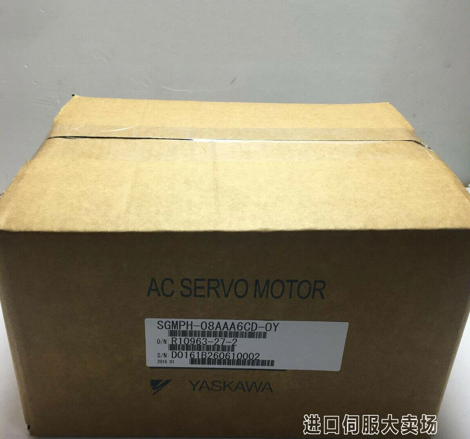 new 1PC  Yaskawa SGMPH-08AAA6CD-OY Servo Motor In Box ping