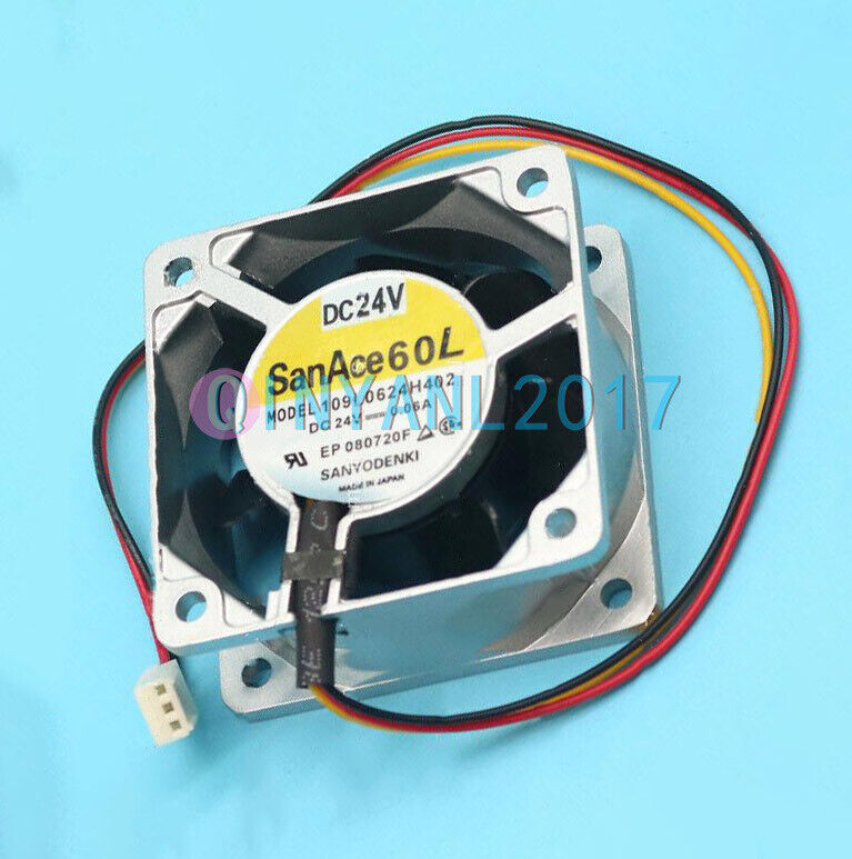 new Qty:1pc aluminum frame DC fan 109L0624H402 DC24V - KOEED