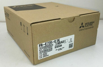 new 1PC Mitsubishi FR-E720-0.1K FR-E7200.1K Inverter In Box ping