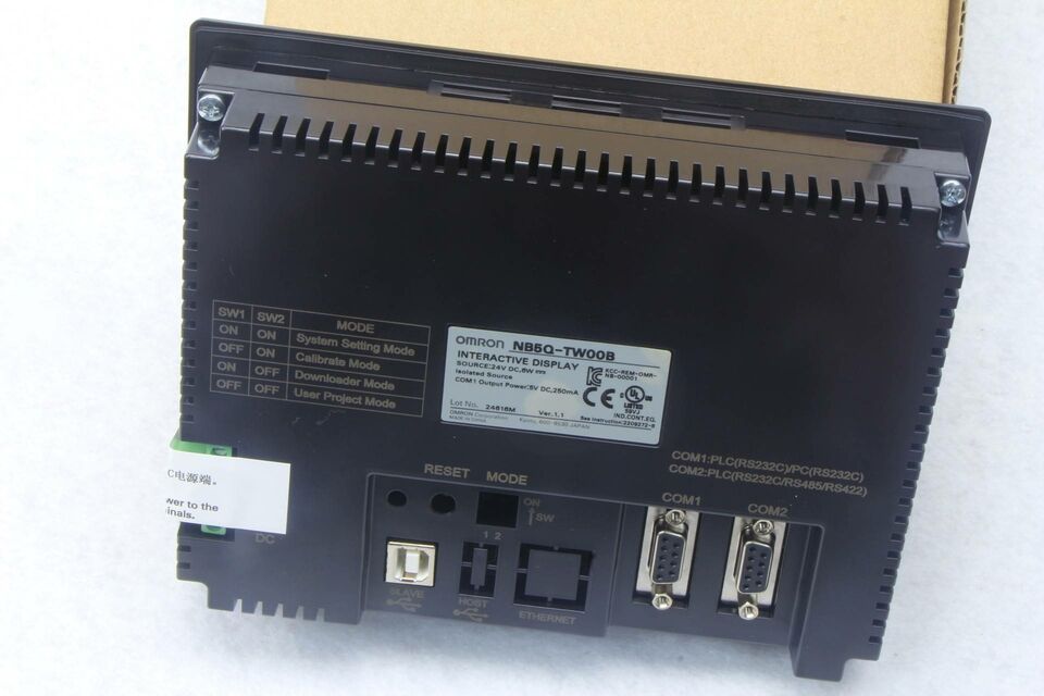 new Omron NB5Q-TW00B HMI Touch Panel One ping NB5QTW00B - OMRON
