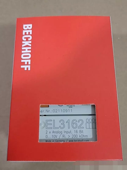 new 1PC Beckhoff EL3162 PLC Module In Box ping - BECKHOFF