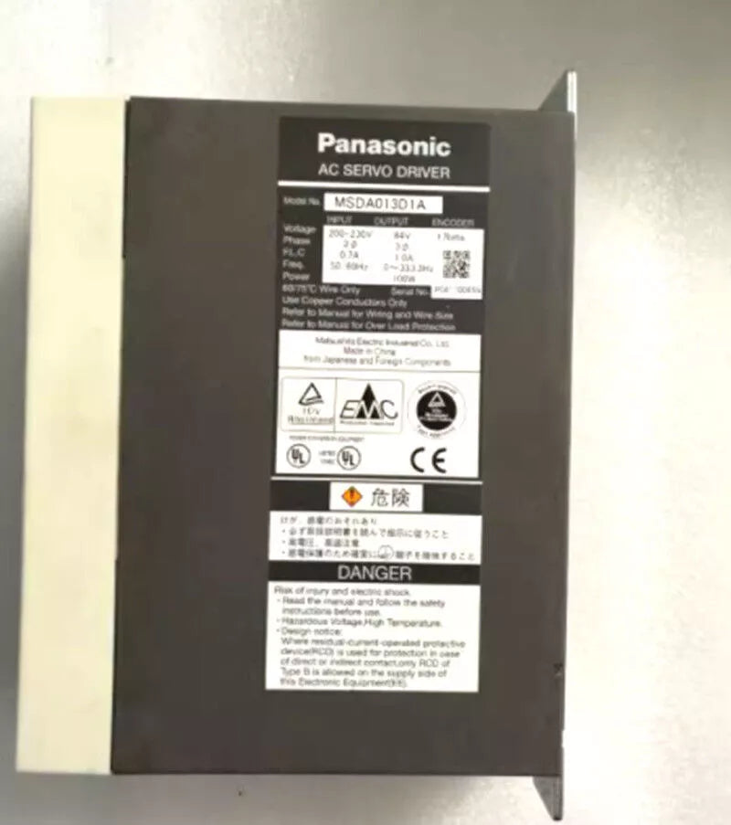 new 1PC Panasonic MSDA013D1A Servo Drive ping - PANASONIC