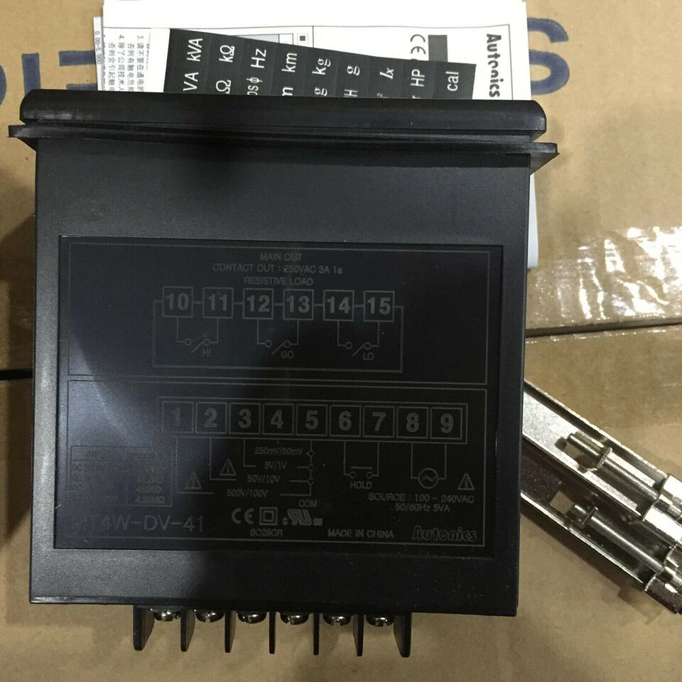 new Autonics MT4W-DV-41 Digital Multifunction Panel Meter One - AUTONICS