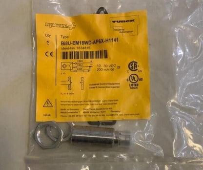 new TURCK BI8U-EM18WD-AP6X-H1141 1634816 Inductive Sensor ping - TURCK