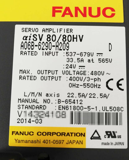 new 1PC Fanuc A06B-6290-H209 Servo Drive In Box ping - FANUC