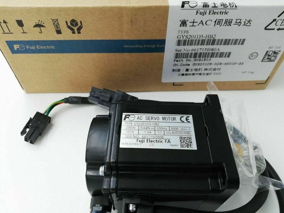 new One Fuji GYS201D5-HB2 GYS201D5HB2 Servo Motor ping - FUJI
