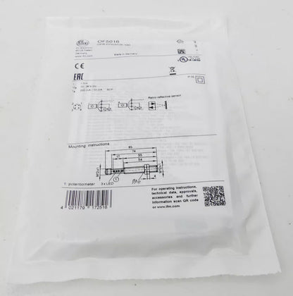 IFM OF5016 Proximity Switch Sensor - IFM