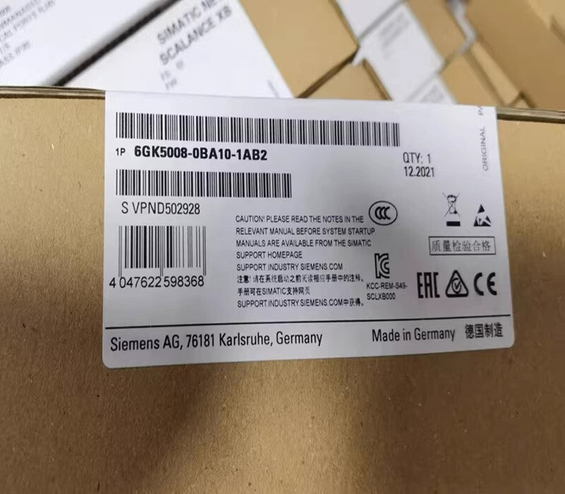 new Siemens 6GK5008-0BA10-1AB2 1PC  Ethernet Switch