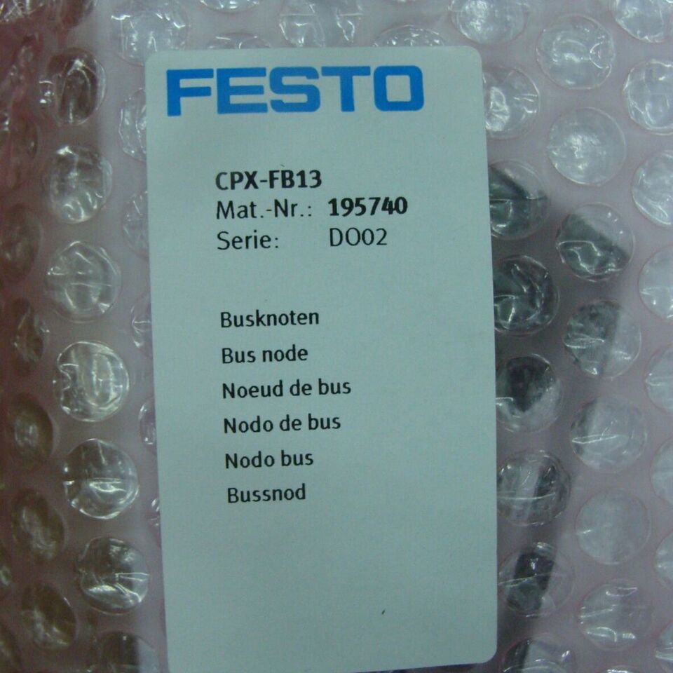 new 1PC Festo CPX-FB13 195740 CPXFB13 Node Module ping - FESTO