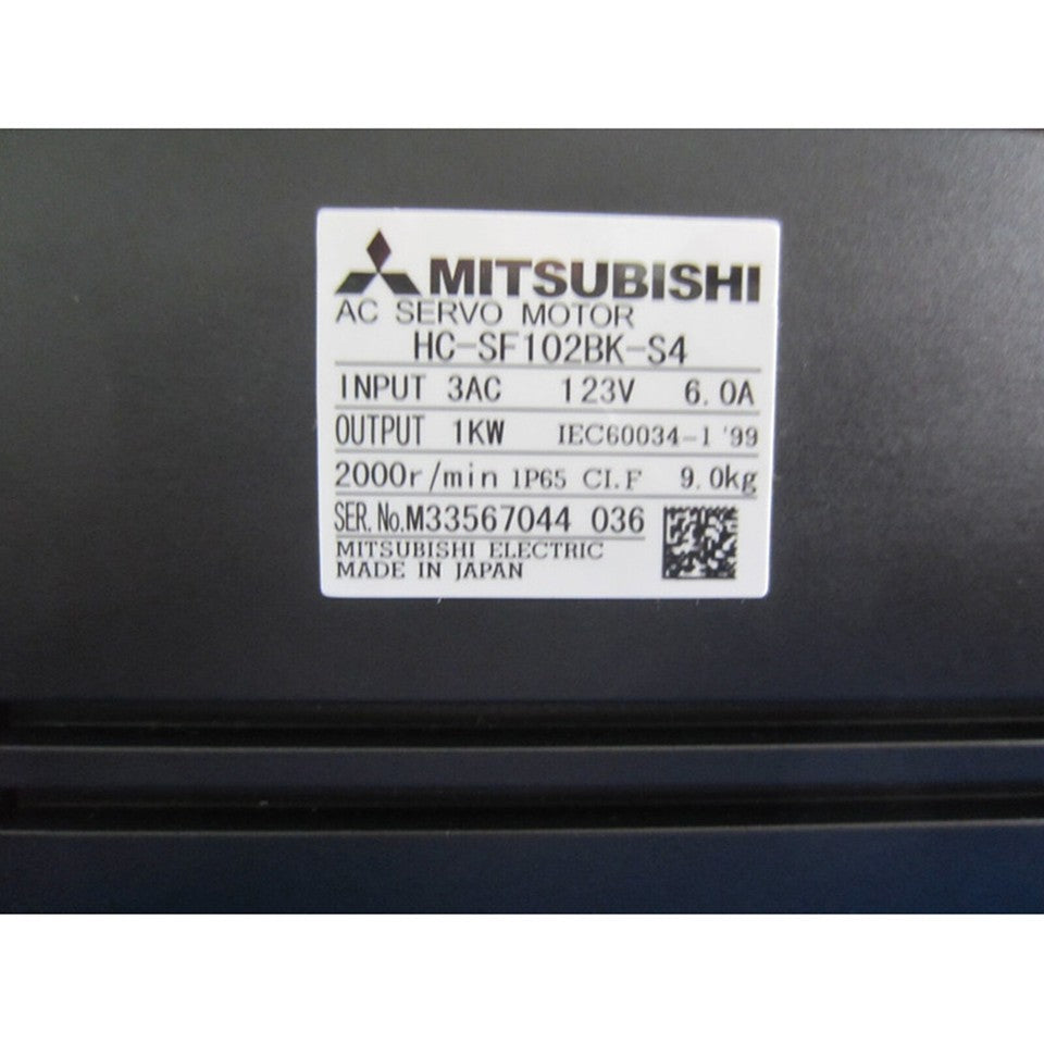 new 1PC Mitsubishi HC-SF102BK-S4 AC Servo Motor In Box ping