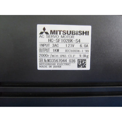new 1PC Mitsubishi HC-SF102BK-S4 AC Servo Motor In Box ping