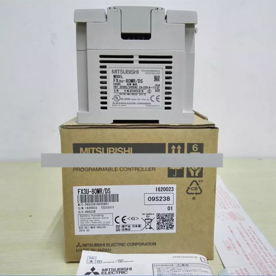 new 1PC MITSUBISHI FX3U-80MR/DS FX3U-80MR-DS PLC Module ping - MITSUBISHI